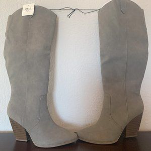 a.n.a Womens Upland Stacked Heel Cowboy Boots